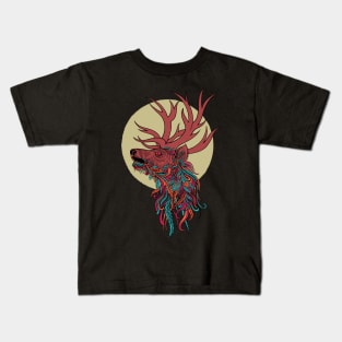 Deer Ornate Kids T-Shirt